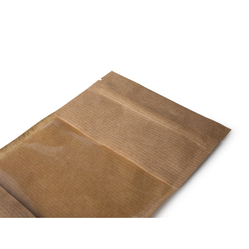 товар Крафт пакет дой пак зип лок с окном 70мм 120*30*185 мм ZLM120Kr