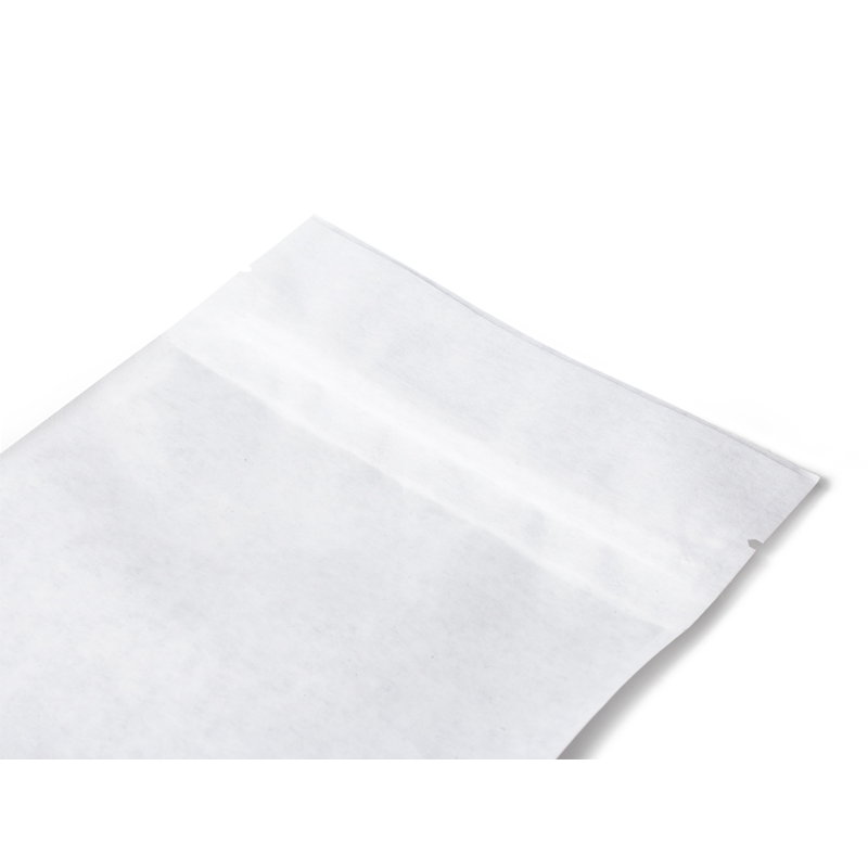 товар Белый пакет дой пак зип лок с окном 100 мм 120*30*185 мм ZLL120B