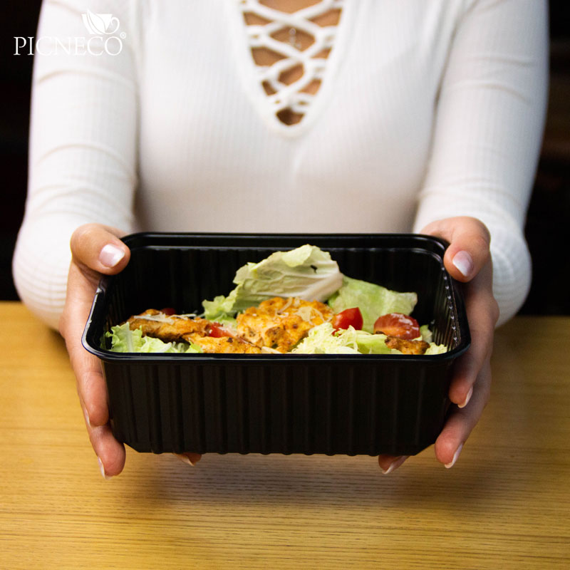 товар Контейнер универсальный PP, черный, 179*132*64 мм, 1000 мл, серия К-179 V4-0015