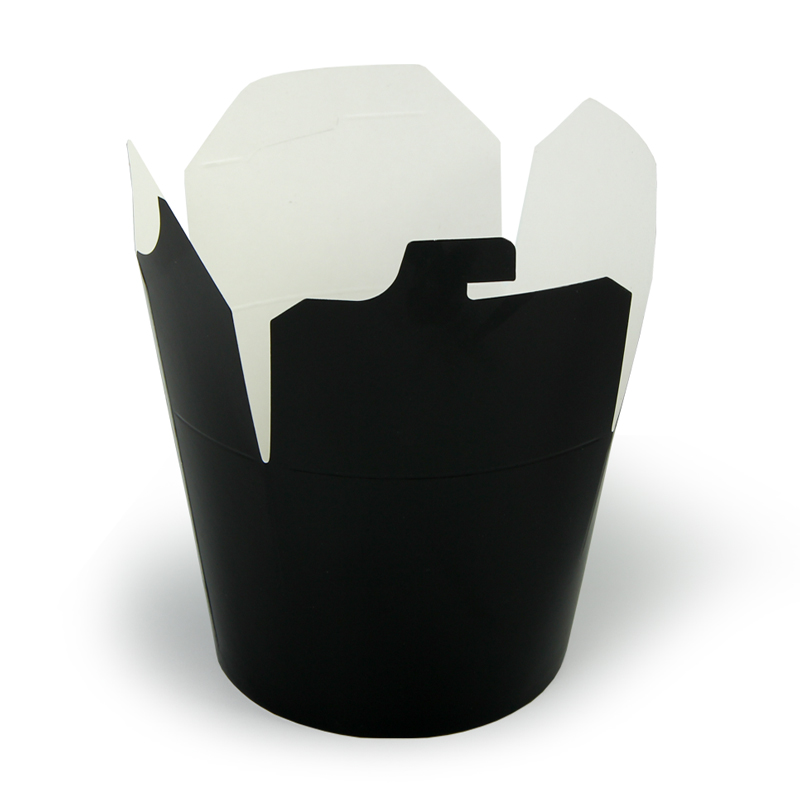 товар Коробка для лапши с круглым дном, 500 мл, черная BK101C