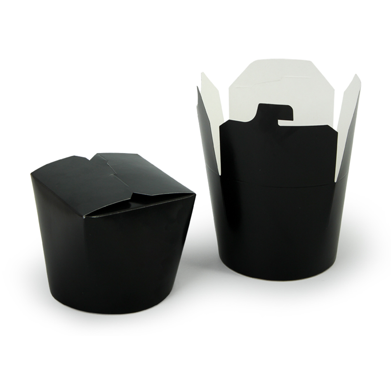 товар Коробка для лапши с круглым дном, 500 мл, черная BK101C