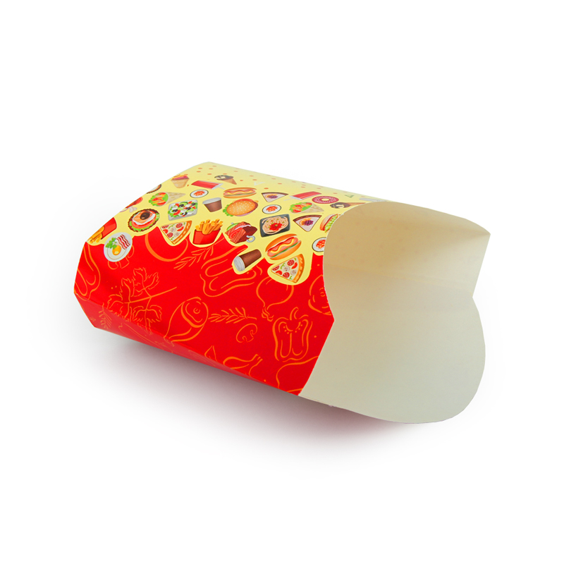 товар Упаковка для картофеля фри, 34*75*102 мм, 100 гр Рог изобилия BK369