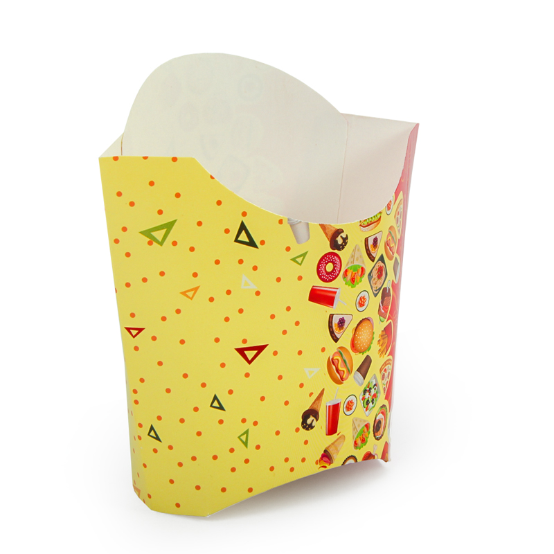 товар Упаковка для картофеля фри, 34*75*102 мм, 100 гр Рог изобилия BK369