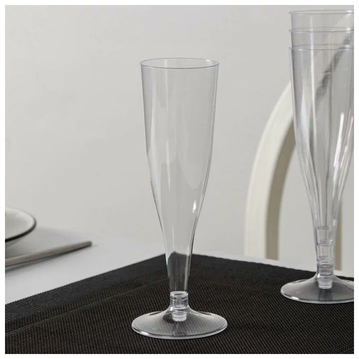 товар Пластиковый фужер "Флюте" прозрачный 150/180 мл STPF150P