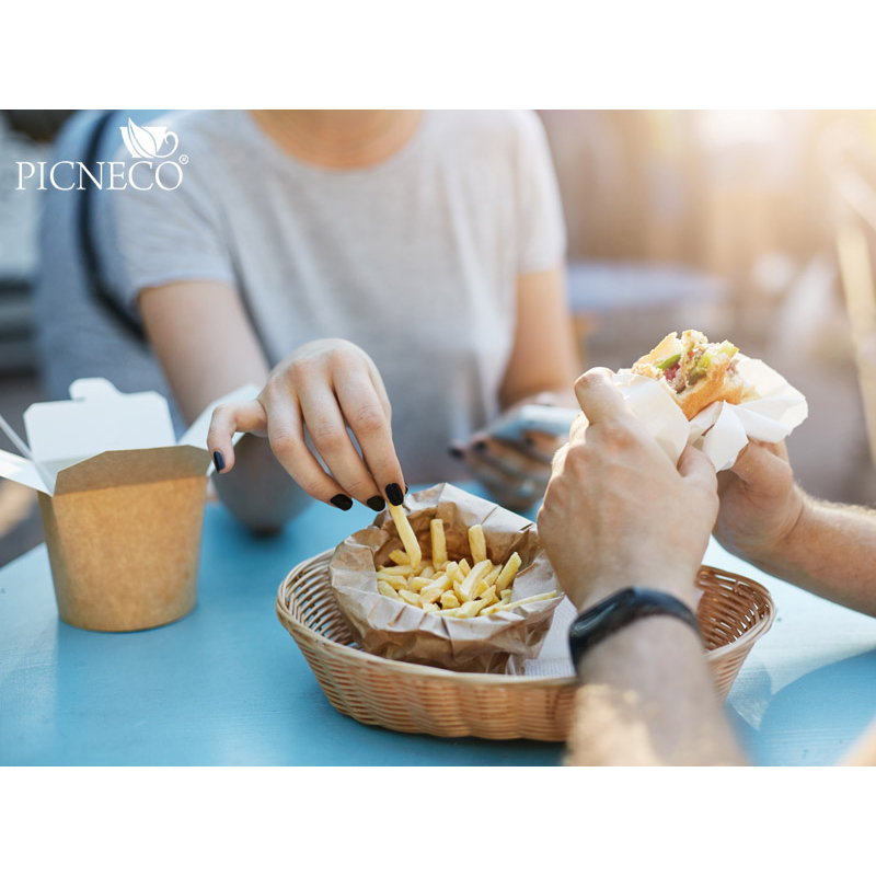 товар Коробка для лапши с круглым дном, 450 мл, крафт BK102