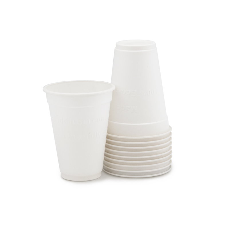 товар Стакан из кукурузного крахмала 350 мл белый ST005