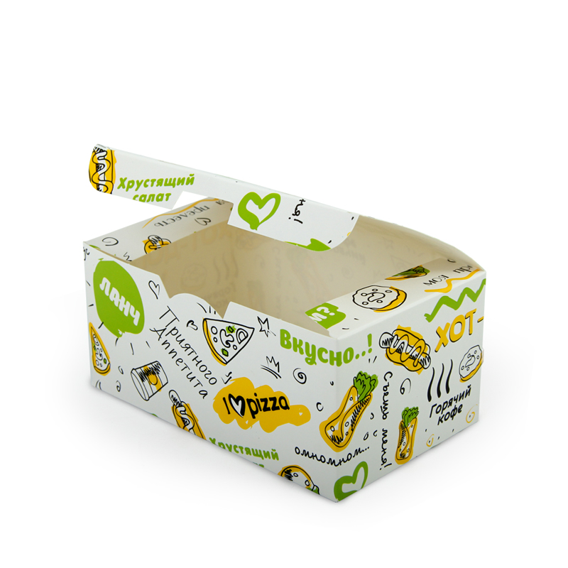 товар Упаковка для куриных крыльев и наггетсов, 150*91*70 мм, большая FOODкорт BK356