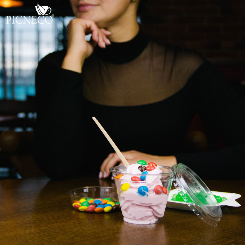 товар Стакан прозрачный ПЭТ, 200 мл, шейкер STP020