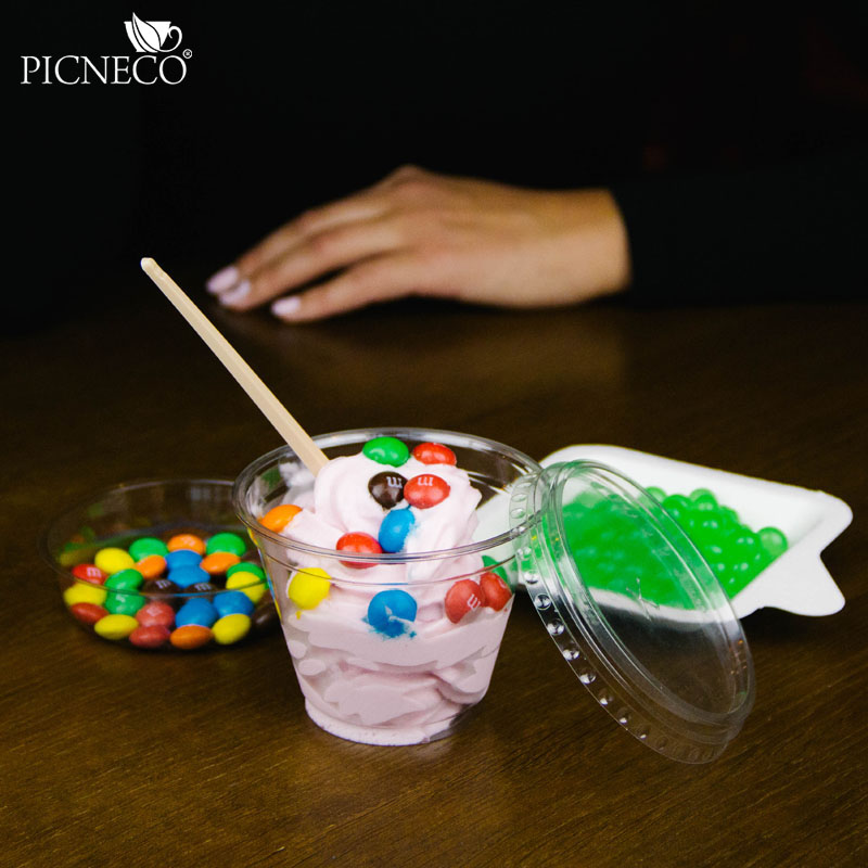 товар Стакан прозрачный ПЭТ, 200 мл, шейкер STP020