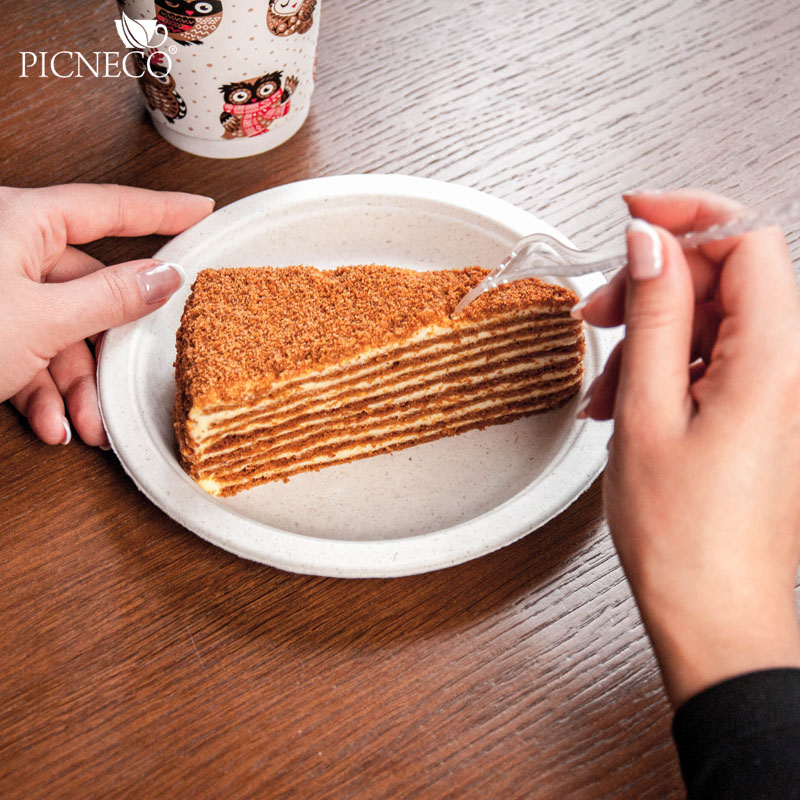 товар Тарелка c бортиком 180 мм с добавлением пшеничной соломы TLP011