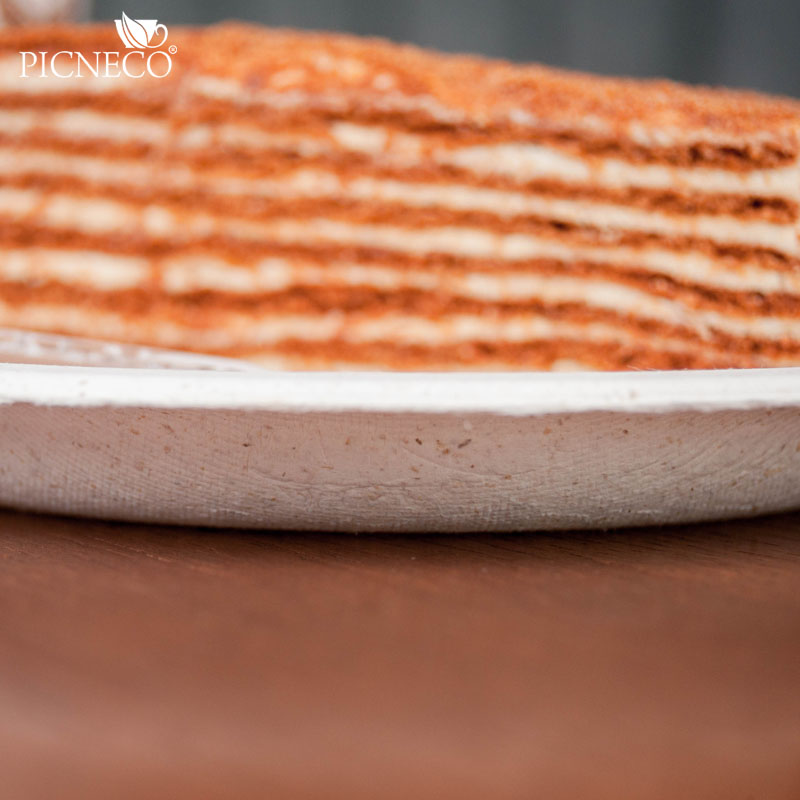 товар Тарелка c бортиком 180 мм с добавлением пшеничной соломы TLP011