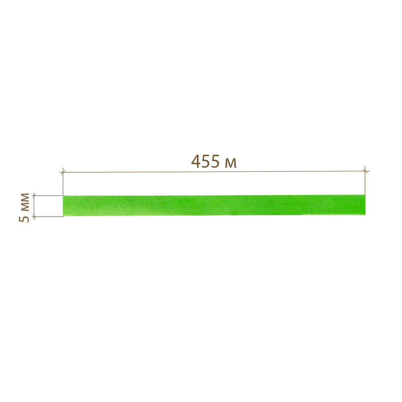 товар Упаковочная лента, 455м*5 мм, салатовая V5-0014