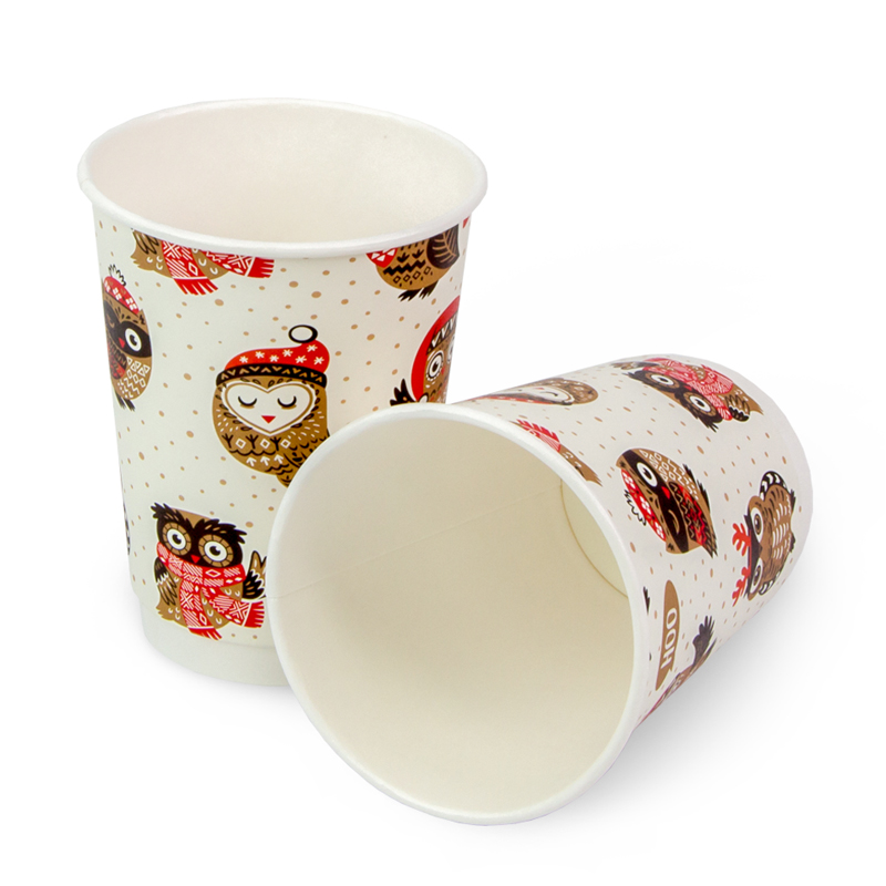 товар Стакан Совушка, двухслойный, 350 мл (макс. 400 мл) софт тач STD325Sst