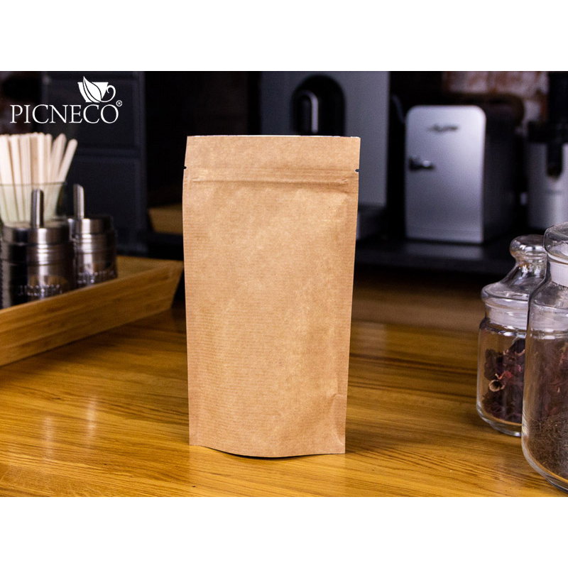 товар Крафт пакет дой-пак зип лок металлизированный 120*210 мм ZL120Kr