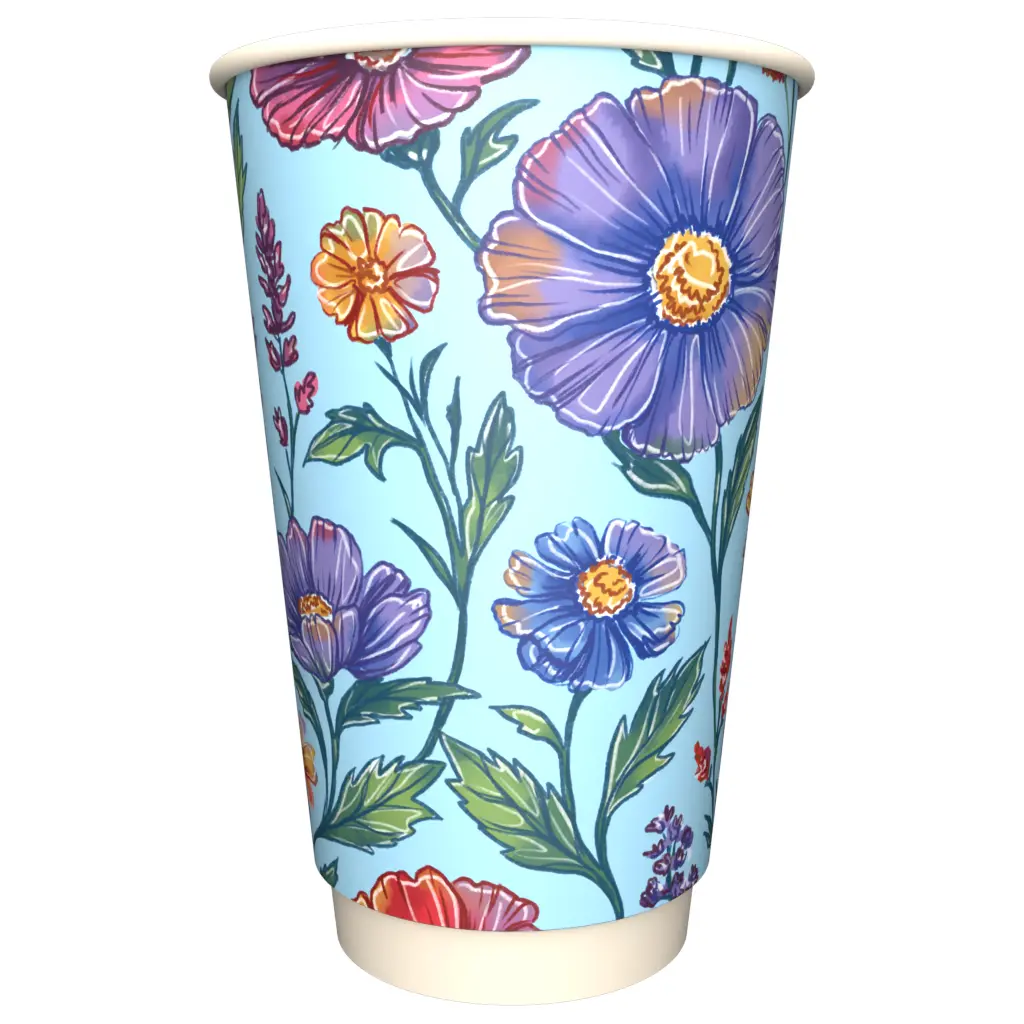 товар Стакан Лето, двухслойный, 450 мл (макс. 530 мл) STD425Lt