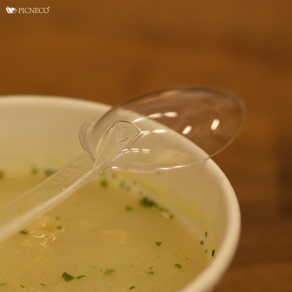 товар Прозрачная пластиковая ложка, 170 мм SPP001