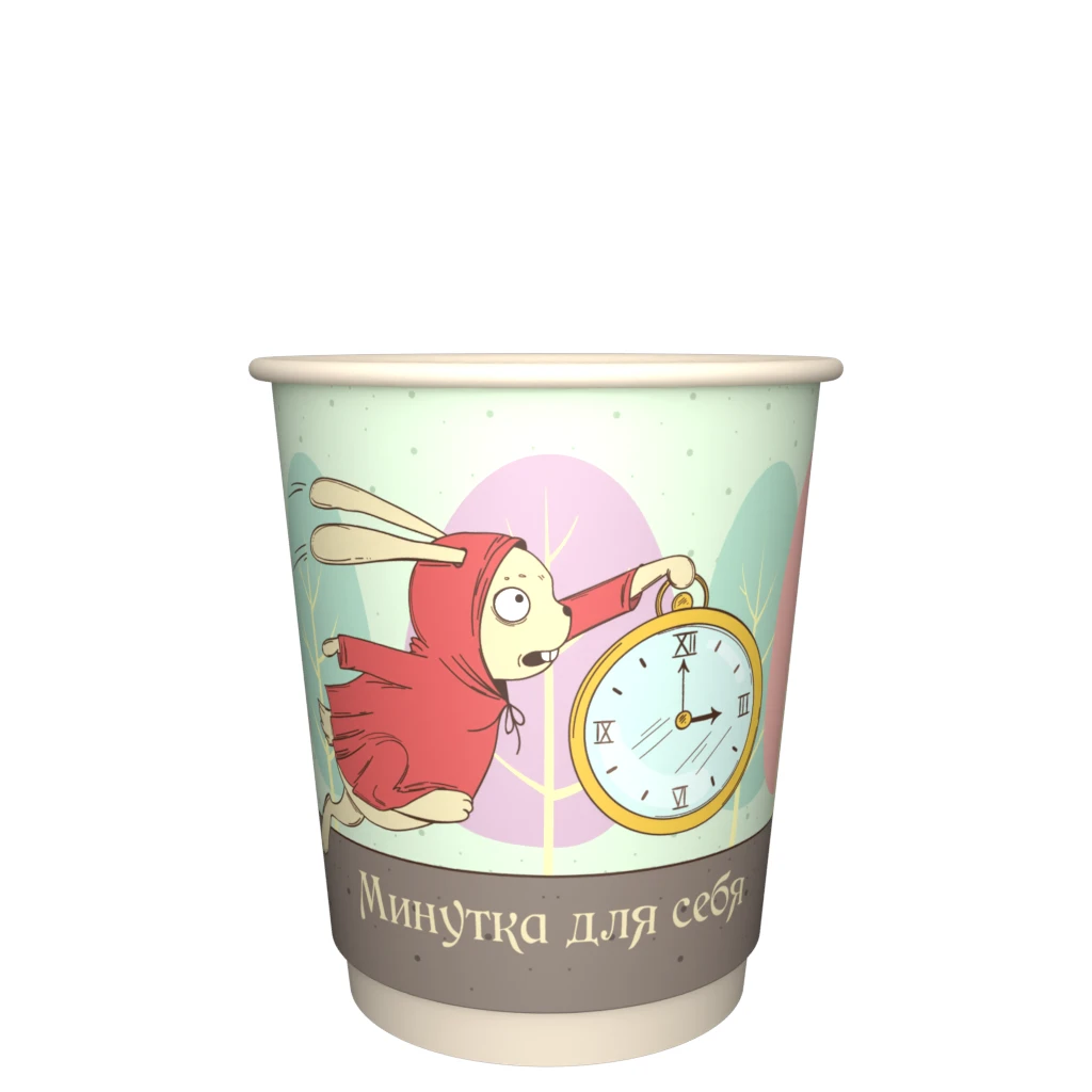 товар Стакан Кролик, двухслойный, 250 мл (макс. 280 мл) STG235RSt