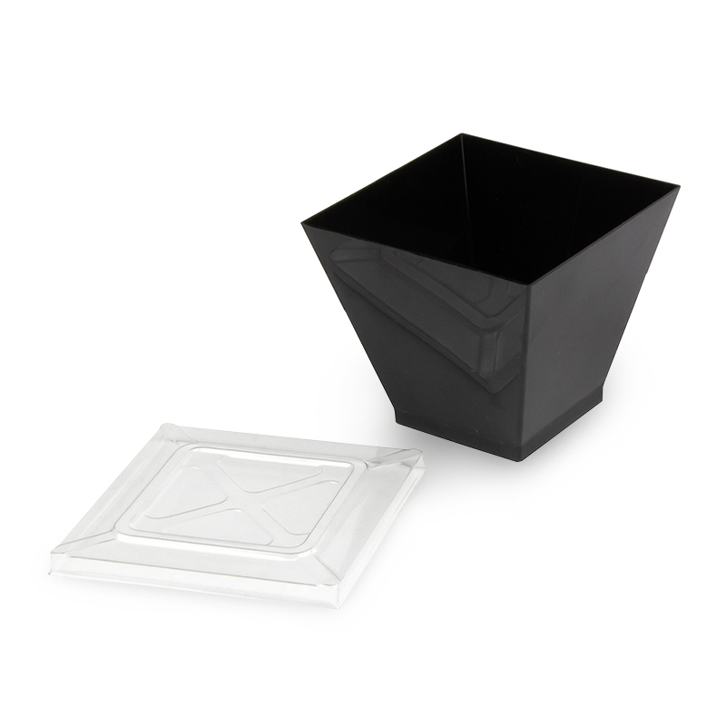 товар Креманка для десертов пластиковая, 160 мл, черная V4-0079