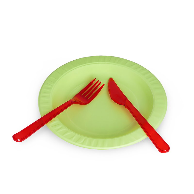 товар Пластиковый одноразовый красный нож ПРЕМИУМ, 180 мм SPP203R