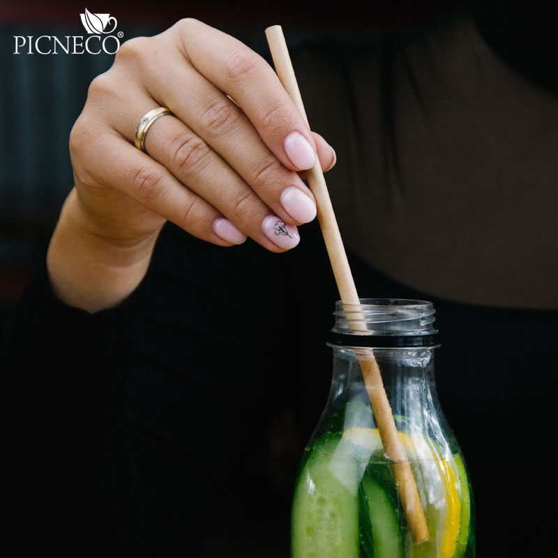 товар Трубочки для коктейлей "Крафт" , 195*6 мм, 250 шт. TB048