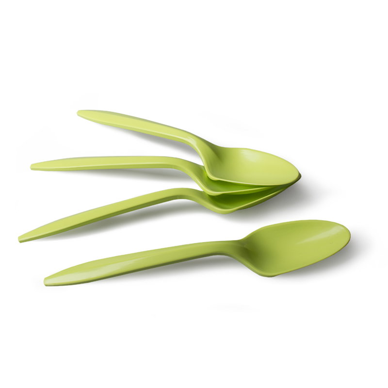 товар Ложка из кукурузного крахмала, зеленая, 145 мм SP015Z