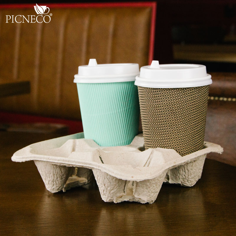 товар Держатель для одноразовых стаканов (для 4-х), 200*200*45 мм DS004