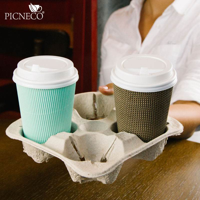 товар Держатель для одноразовых стаканов (для 4-х), 200*200*45 мм DS004