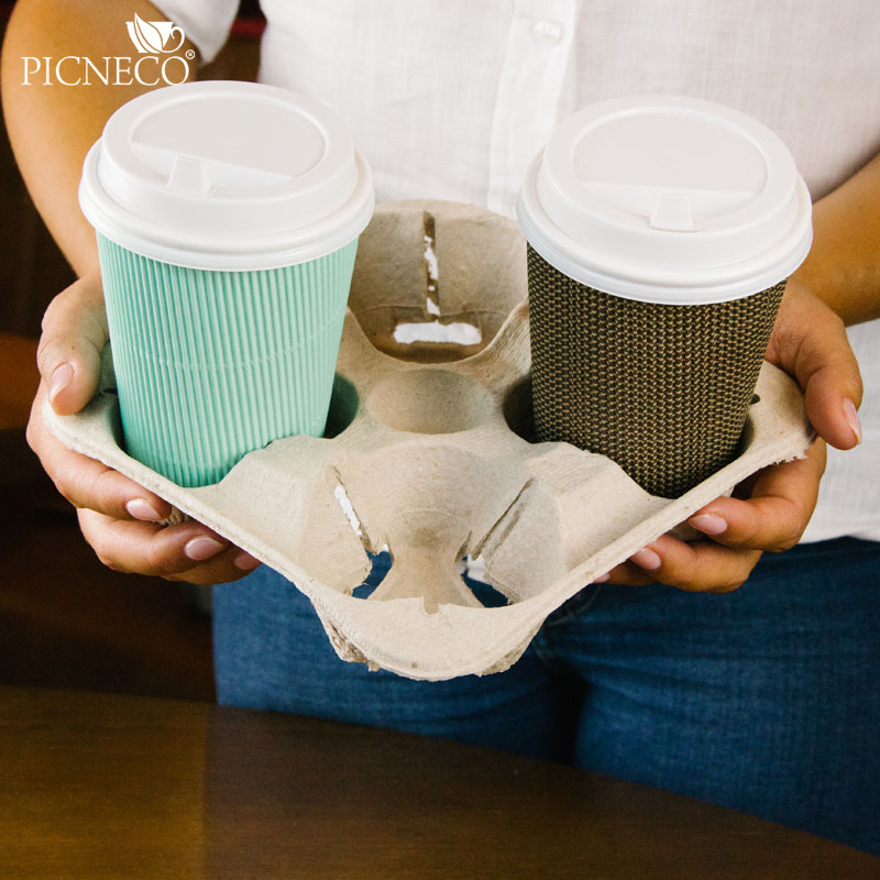 товар Держатель для одноразовых стаканов (для 4-х), 200*200*45 мм DS004