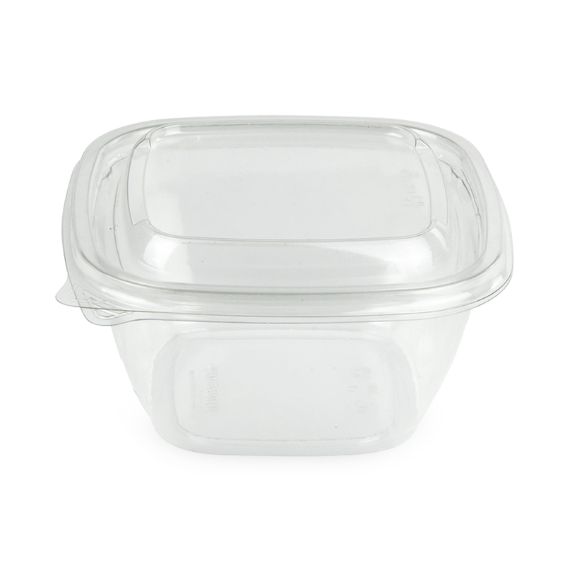 товар Контейнер квадратный ПЭТ, прозрачный, 126х126х60 мм, 500 мл, Сп-1212, [крышка отдельно] PK12125