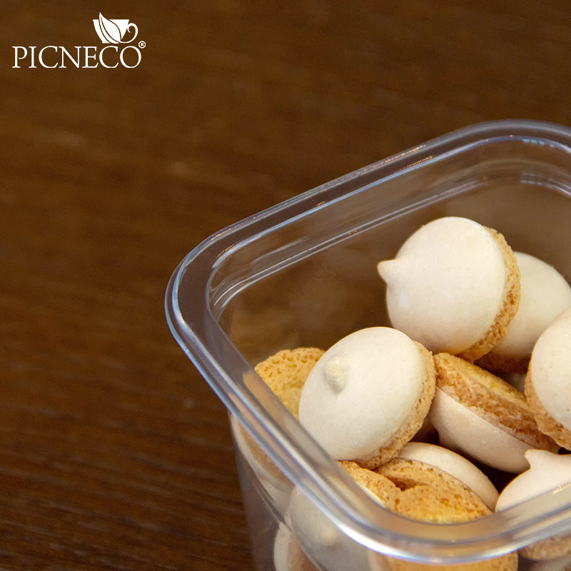 товар Контейнер квадратный ПЭТ, прозрачный, 93*93*48 мм, 200 мл, серия СпК-0909 V4-0035