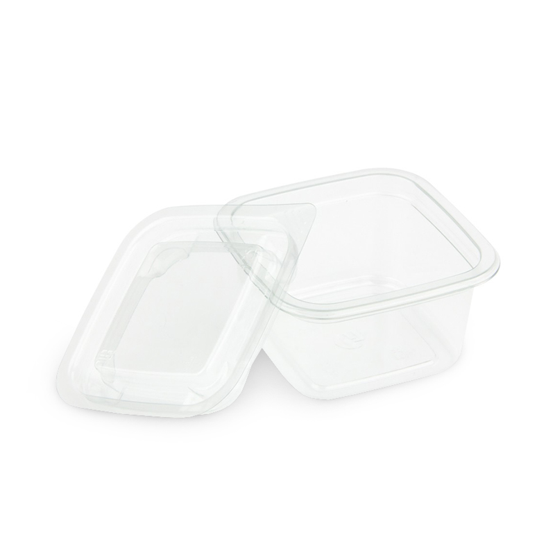 товар Контейнер квадратный ПЭТ, прозрачный, 93*93*48 мм, 200 мл, серия СпК-0909 V4-0035