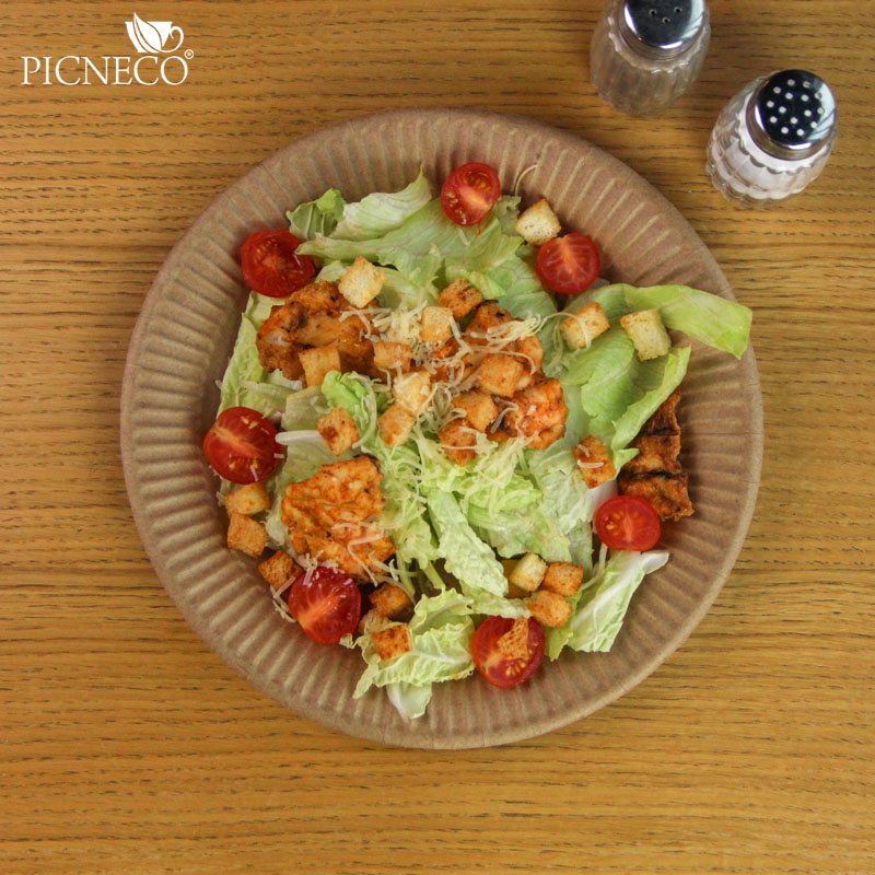 товар Тарелка одноразовая бумажная крафт 230 мм BP013kr