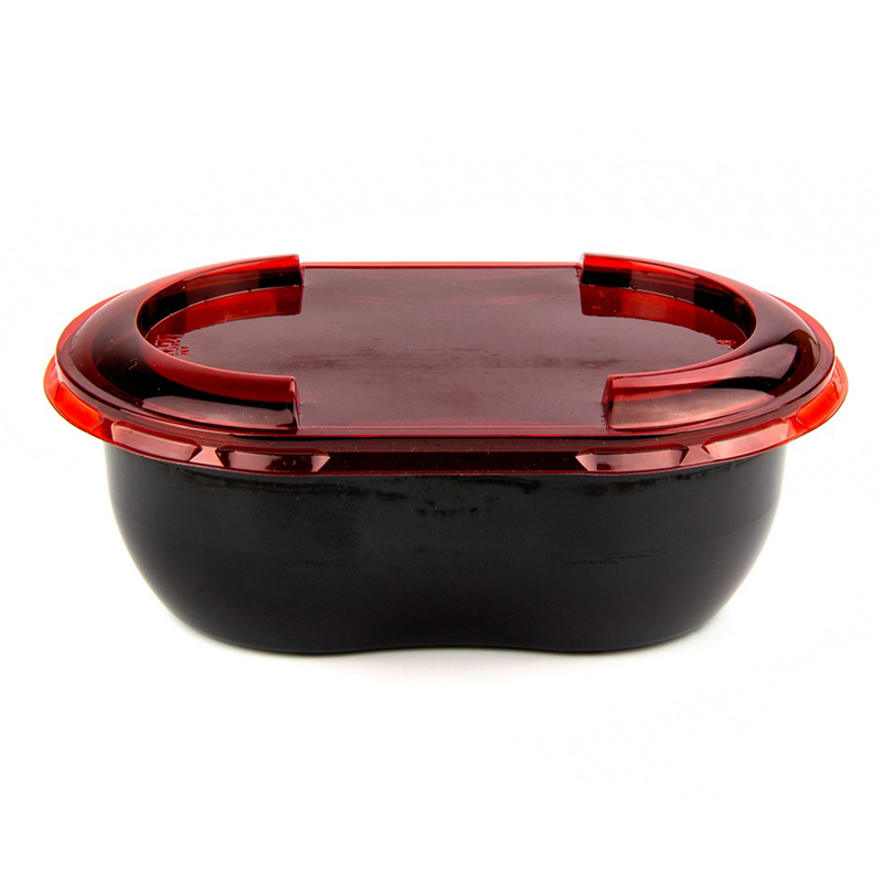 товар Контейнер восьмерка PET, черный, 141*92*50 мм, 375 мл, серия Сп-1409 V4-0024