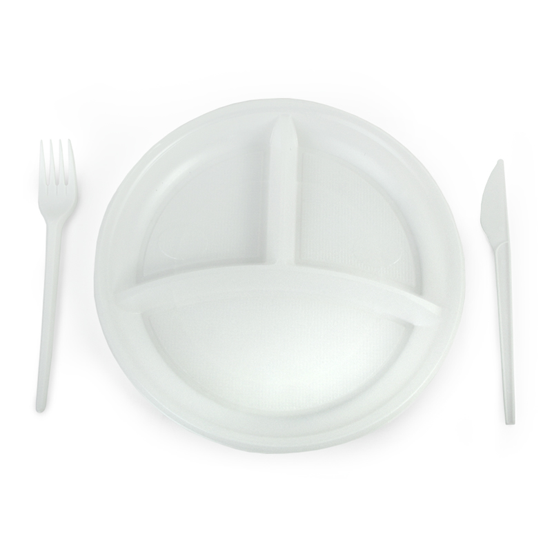 товар Вилка столовая эконом 150 мм, белая SPP602W