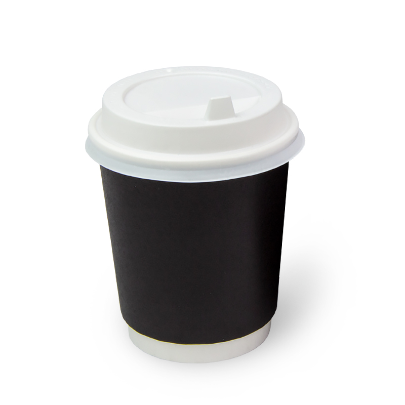 товар Бумажный двухслойный стакан 250 мл черный STDC025