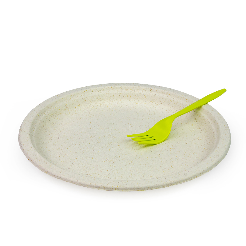 товар Тарелка c бортиком 230 мм с добавлением пшеничной соломы TLP013