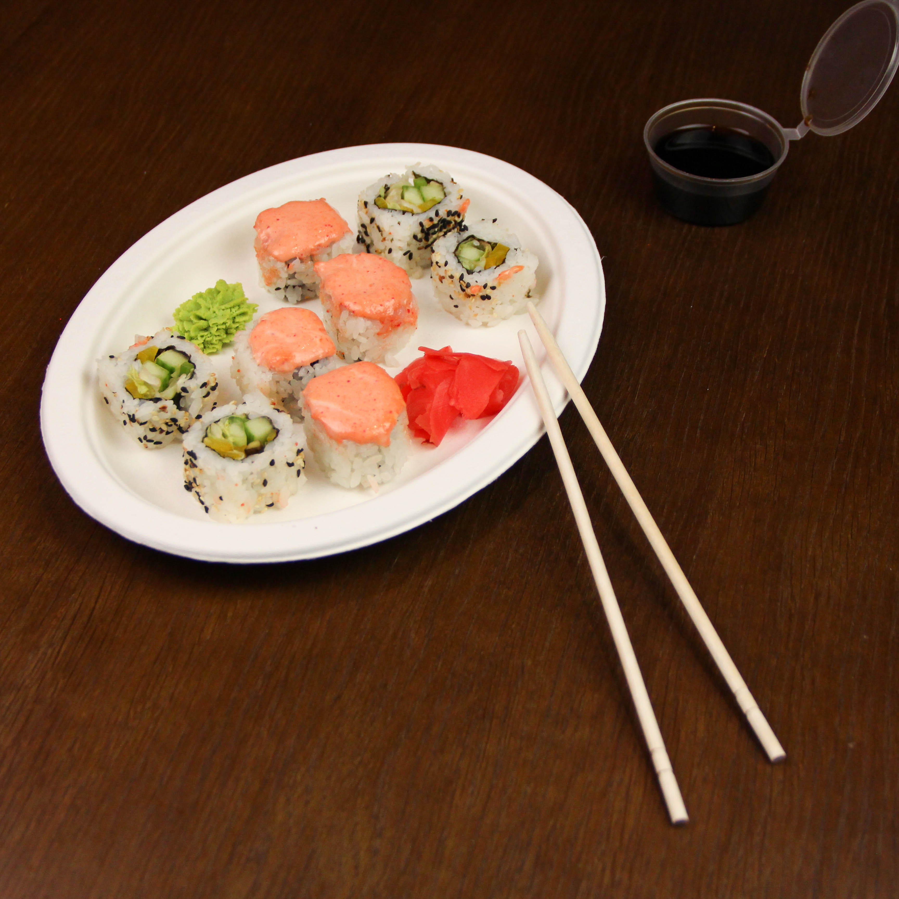 товар Палочки для еды 22,5см + зубочистка, в индивидуальной упаковке DP022P