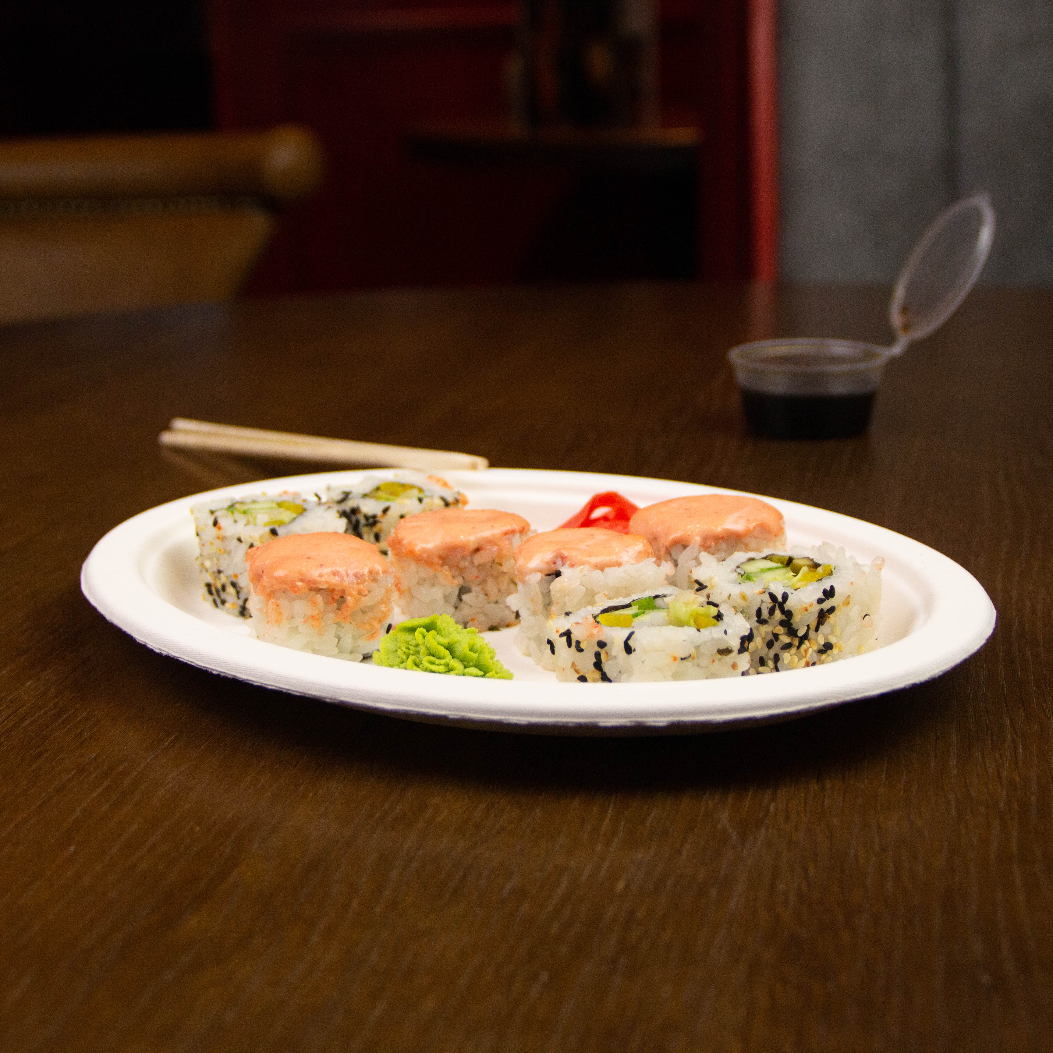 товар Палочки для еды 22,5см + зубочистка, в индивидуальной упаковке DP022P