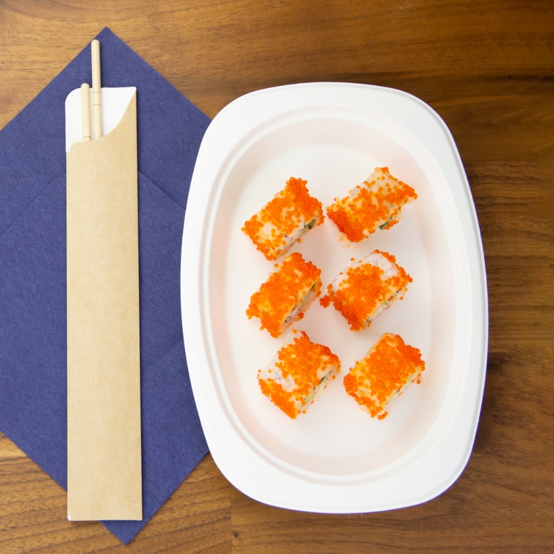 товар Палочки для еды 22,5см + зубочистка, в индивидуальной упаковке DP022P