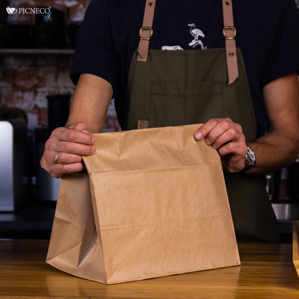 товар Крафт пакет с прямоугольным дном 320*200*340 мм, 80 г/м2 KPD132