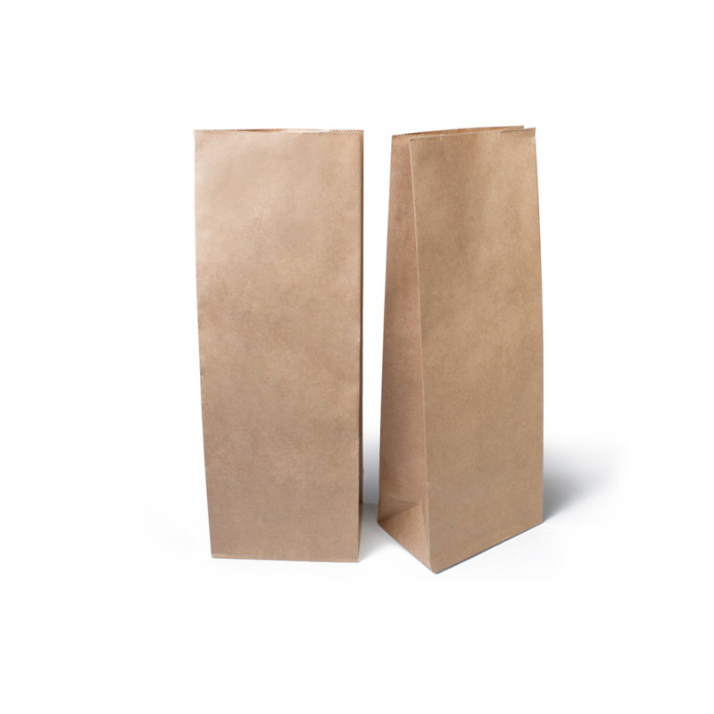 товар Крафт пакет с прямоугольным дном 120*80*330 мм, 50 г/м2 KPD312