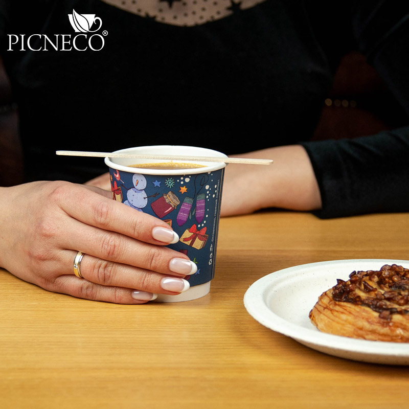 товар Бумажный двухслойный стакан ''Зима'' 250 мл STD0252