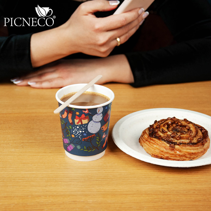 товар Бумажный двухслойный стакан ''Зима'' 250 мл STD0252