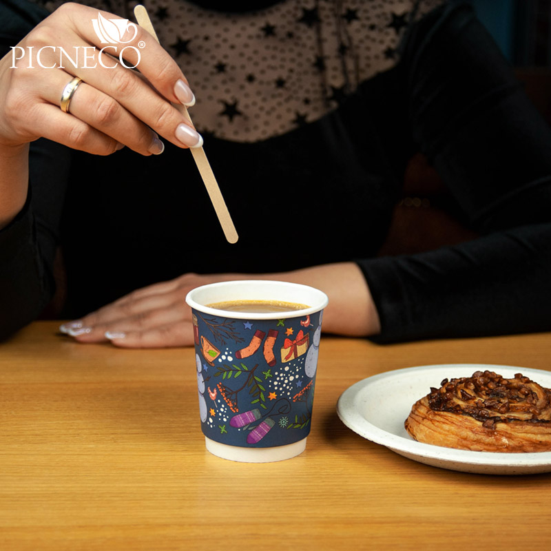 товар Бумажный двухслойный стакан ''Зима'' 250 мл STD0252