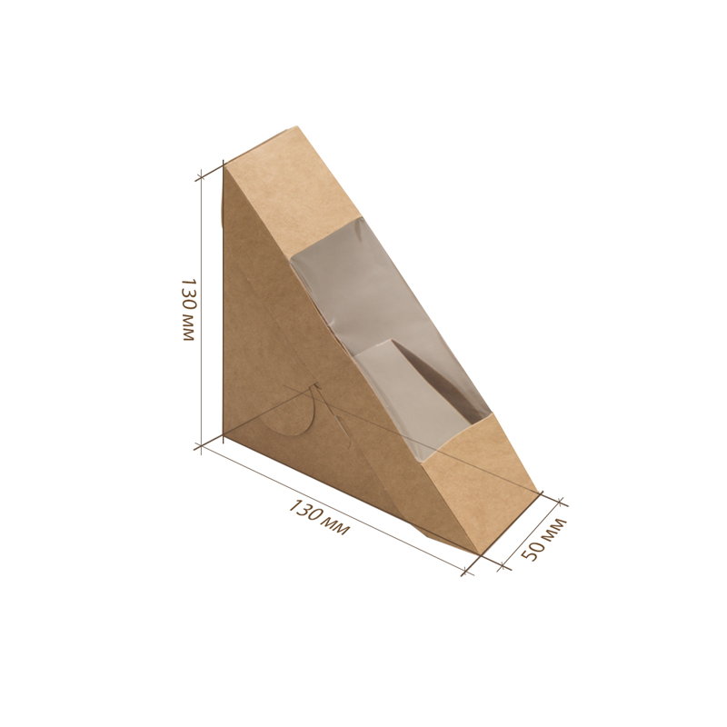 товар Упаковка для сэндвичей, 50 мм, крафт BK015
