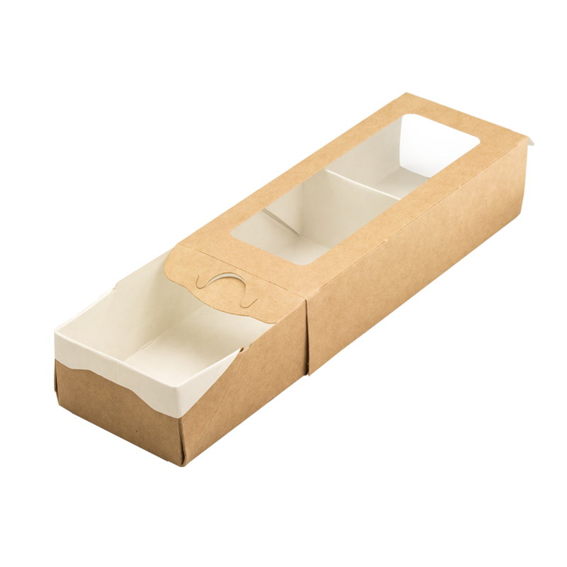 товар Контейнер бумажный, пенал, 500 мл, 170*70*40 мм, крафт BK031