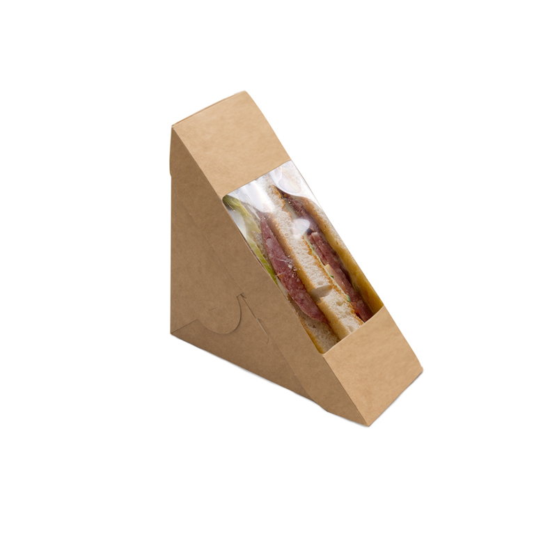 товар Упаковка для сэндвичей, 70 мм, крафт BK017