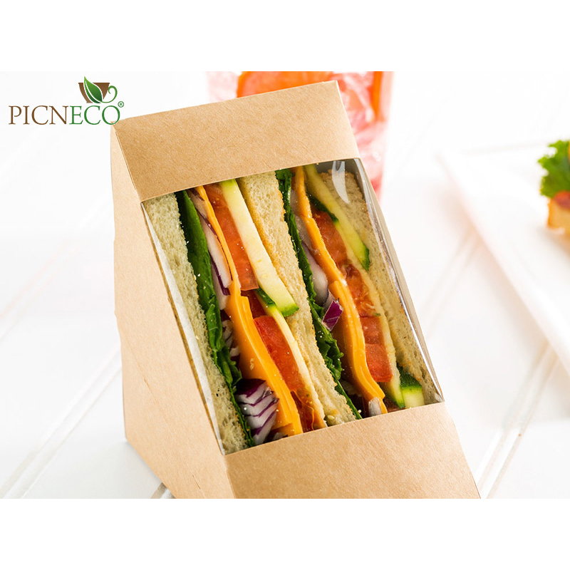 товар Упаковка для сэндвичей, 70 мм, крафт BK017