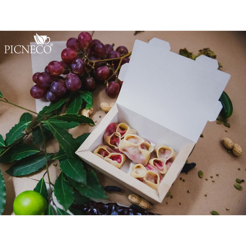 товар Одноразовый ланч-бокс, крафт, 1000 мл BK021