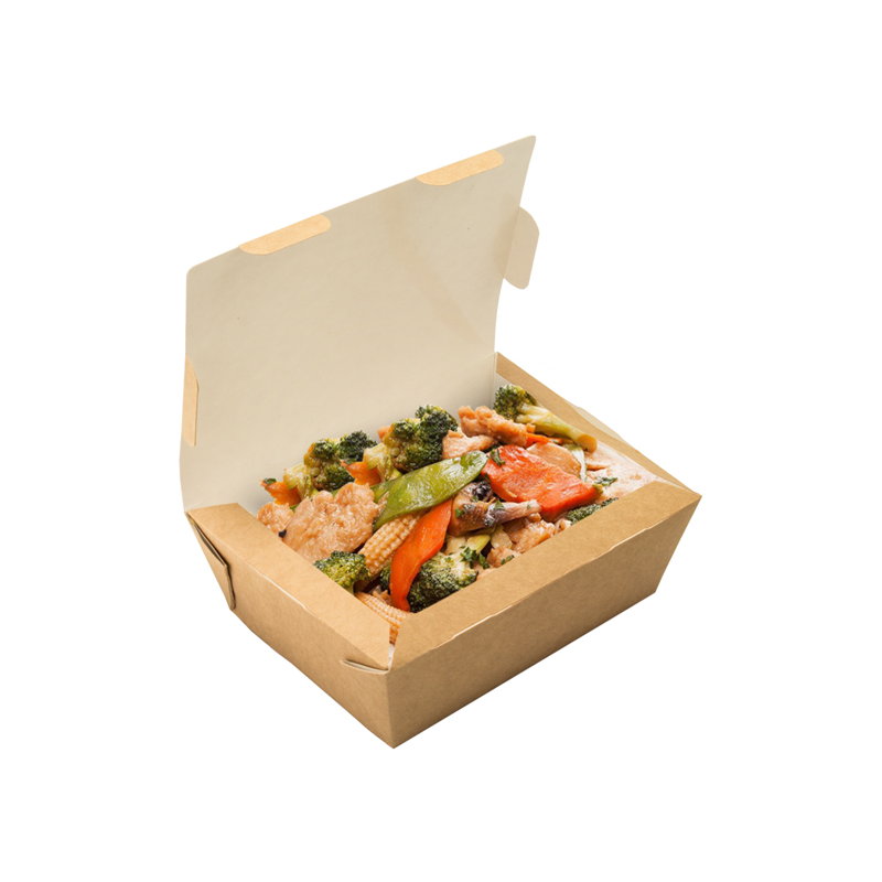 товар Одноразовый ланч-бокс крафт 600 мл BK022